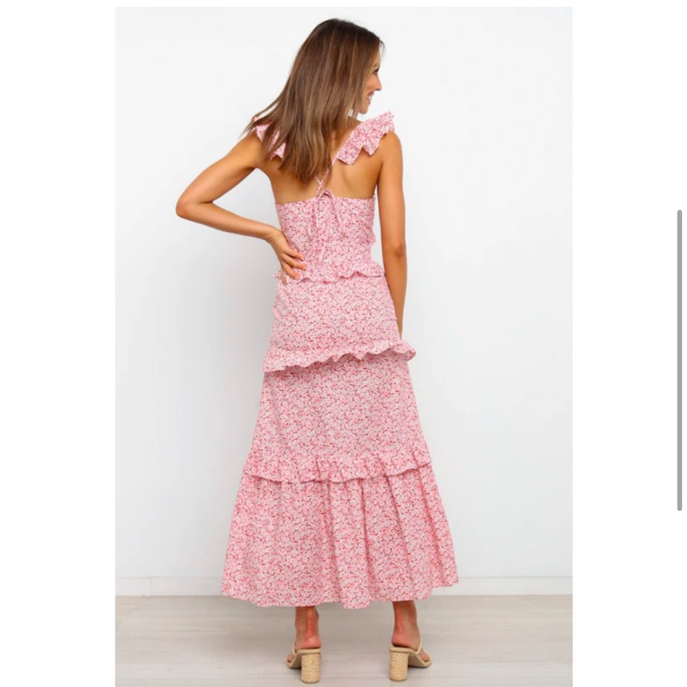 Petal & Pup Aspa Pink floral dress